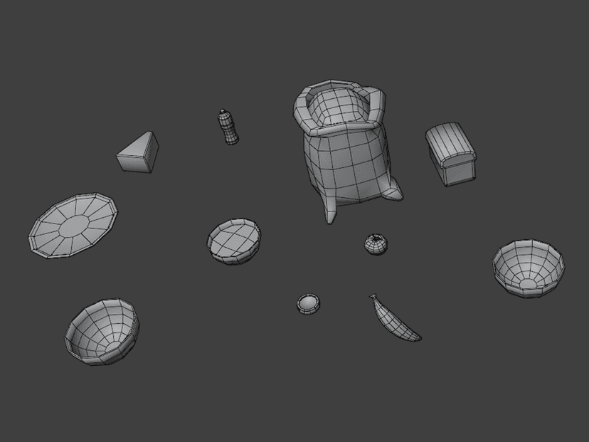 Amir - Low-Poly Food Pack preview 3